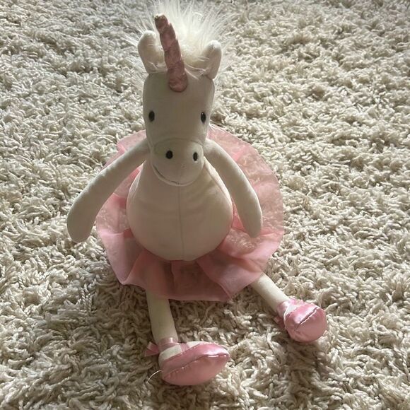 Jellycat Dancing Darcey Unicorn Stuffed Animal, Medium, 13 inches - Picture 1 of 12